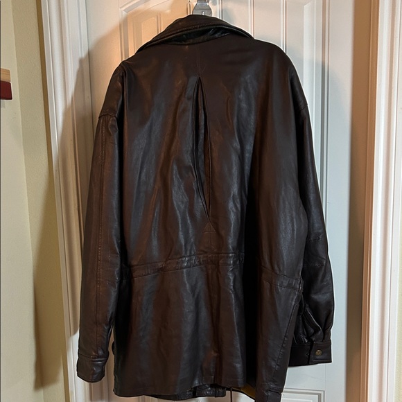 Urban Equipment Dark Brown Leather Jacket - Picture 5 of 10